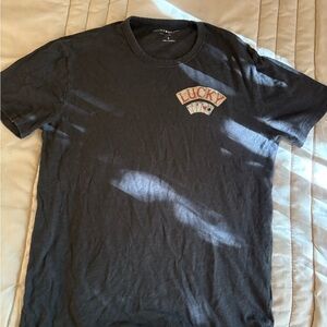 Lucky Brand Men’s Dark Gray Graphic Tee